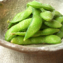 Soyabeans on a plate