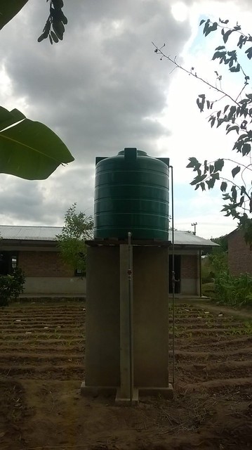 Rainwater harvesting tank